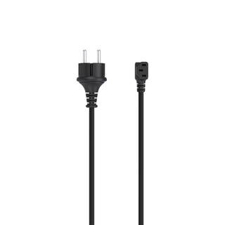 POWER CORD ANGLED-IEC C13 – EU PLUG